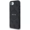 Guess Capa MagSafe 4G Circle Classic Logo para iPhone 16e - preto