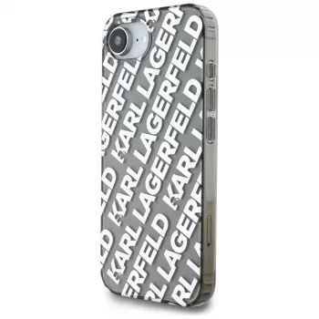 Capa KARL LAGERFELD IML Repeat Logo para Apple iPhone 16e / 17e - prateado