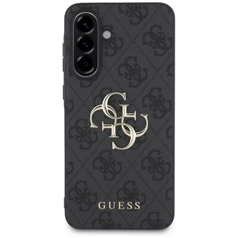 Capa Guess Big 4G Logo Classic Logo para Samsung Galaxy A56 5G (preto)