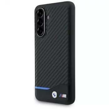 Capa BMW M Carbon para Samsung Galaxy A56, preto