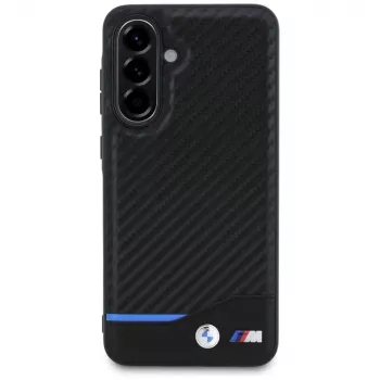 Capa BMW M Carbon para Samsung Galaxy A56, preto