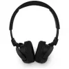 Auscultadores Bluetooth 5.3 sem fios over-ear Guess Metal Logo Script, preto