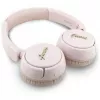 Auscultadores Bluetooth 5.3 sem fios on-ear Guess Metal Logo Script (rosa)