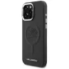 Capa MagSafe KARL LAGERFELD Embossed Ring Initials para Samsung Galaxy S26, preto