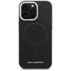 Capa MagSafe KARL LAGERFELD Embossed Ring Initials para Samsung Galaxy S26, preto