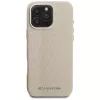 Capa MagSafe KARL LAGERFELD FW Stamped Karl para iPhone 16 Pro Max, bege