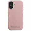 Capa MagSafe KARL LAGERFELD Stamped Karl para iPhone 16, rosa