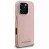 Capa MagSafe Karl Lagerfeld FW Stamped Karl para iPhone 16 Pro, rosa