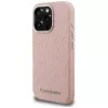 Capa MagSafe Karl Lagerfeld FW Stamped Karl para iPhone 16 Pro Max, rosa
