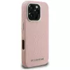 Capa MagSafe Karl Lagerfeld FW Stamped Karl para iPhone 16 Pro Max, rosa