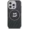Capa MagSafe KARL LAGERFELD IML Choupette Head Logo para Apple iPhone 16 Pro Max, preto