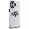 Capa MagSafe KARL LAGERFELD IML Karl Sketch Logo para iPhone 16, transparente