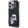 Capa protetora KARL LAGERFELD IML Aquarelle para Apple iPhone 16 Pro - preto