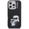 Capa protetora KARL LAGERFELD IML Aquarelle para Apple iPhone 16 Pro - preto