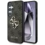 Guess Big 4G Logo Classic Logo Case para Samsung Galaxy S25+ (Castanho)