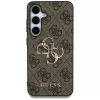 Guess Big 4G Logo Classic Logo Case para Samsung Galaxy S25+ (Castanho)