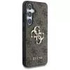 Guess Big 4G Logo Classic Logo Case para Samsung Galaxy S25+ (Castanho)