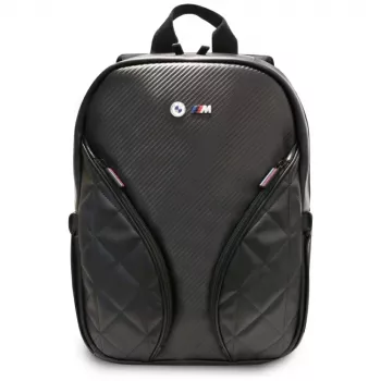 BMW Carbon Pockets & Metal Logo 16 Mochila para portátil Preto