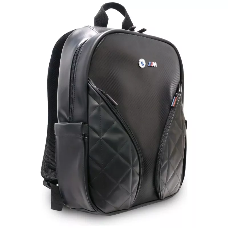 BMW Carbon Pockets & Metal Logo 16 Mochila para portátil Preto