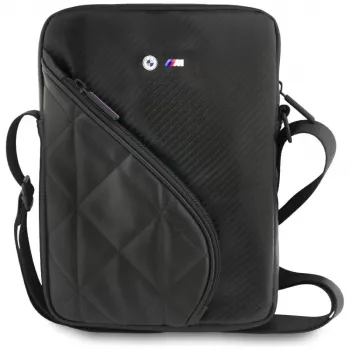 Capa BMW Carbon Pockets & Metal Logo Black para iPhone X/XS