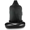 BMW CarbonPocket & Metal Logo Crossbody Bolsa para telemóvel Preto