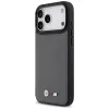 BMW M Quilted Logo MagSafe Case para iPhone 17 Pro Max Antracite