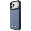 BMW M Quilted Logo MagSafe Case para iPhone 17 Pro Max Azul