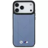BMW M Quilted Logo MagSafe Case para iPhone 17 Pro Max Azul