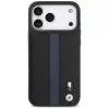 BMW M Perforated Stripe Logo MagSafe Case para iPhone 17 Pro Max Azul