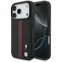 BMW M Perforated Stripe Logo MagSafe Case para iPhone 17 Pro Vermelho