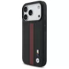 BMW M Perforated Stripe Logo MagSafe Case para iPhone 17 Pro Vermelho