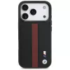 BMW M Perforated Stripe Logo MagSafe Case para iPhone 17 Pro Vermelho