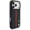 BMW M Perforated Stripe Logo MagSafe Case para iPhone 17 Pro Vermelho