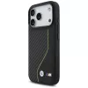 BMW M Carbon Line & Logo MagSafe Case para iPhone 17 Pro Amarelo