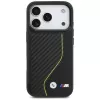BMW M Carbon Line & Logo MagSafe Case para iPhone 17 Pro Amarelo