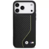 BMW M Carbon Line & Logo MagSafe Case para iPhone 17 Pro Max Amarelo