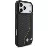 BMW M Carbon Line & Logo MagSafe Case para iPhone 17 Pro Max Amarelo