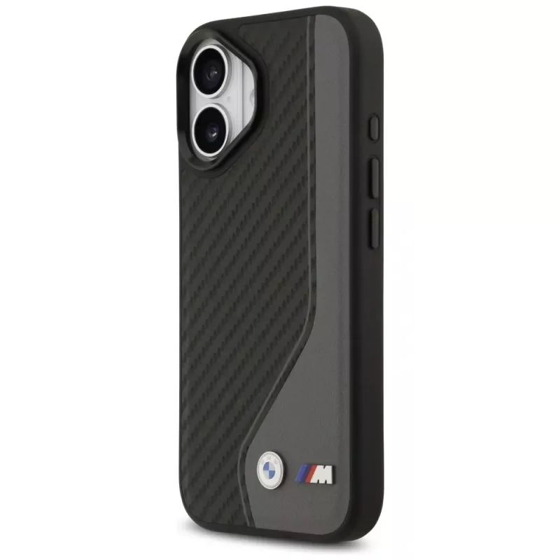 BMW M Carbon Logo MagSafe Case para iPhone 17 Antracite