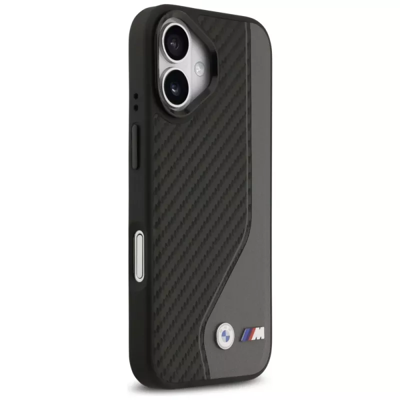 BMW M Carbon Logo MagSafe Case para iPhone 17 Antracite