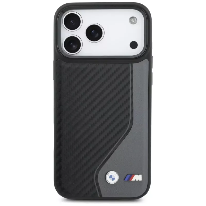 BMW M Carbon Logo MagSafe Case para Apple iPhone 17 Pro Max Antracite