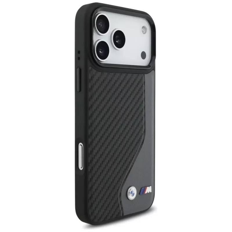 BMW M Carbon Logo MagSafe Case para Apple iPhone 17 Pro Max Antracite