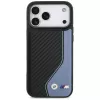 Capa MagSafe BMW M Carbon Logo para iPhone 17 Pro Max, azul