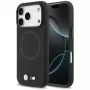 Capa MagSafe BMW M FW Metal Logo para Apple iPhone 17 Pro, preto