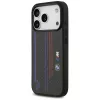 Capa MagSafe BMW M Kevlar Lines & Logo para iPhone 17 Pro, preto
