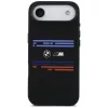 Capa MagSafe BMW M Silicon Horizontal Line para iPhone Air, preto