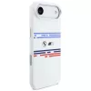 Capa MagSafe BMW M Silicon Horizontal Line para iPhone Air, branco