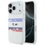 Capa MagSafe BMW M Silicon Horizontal Line para iPhone 17 Pro, branco