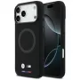 Capa MagSafe BMW M Silicon Logo para iPhone 17 Pro Max, preto