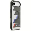 Capa MagSafe BMW M IML Metal Buttons Tricolor Lines para iPhone Air, antracite