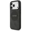 Capa MagSafe Guess 4G Circle Classic Logo para iPhone 17 Pro, preto